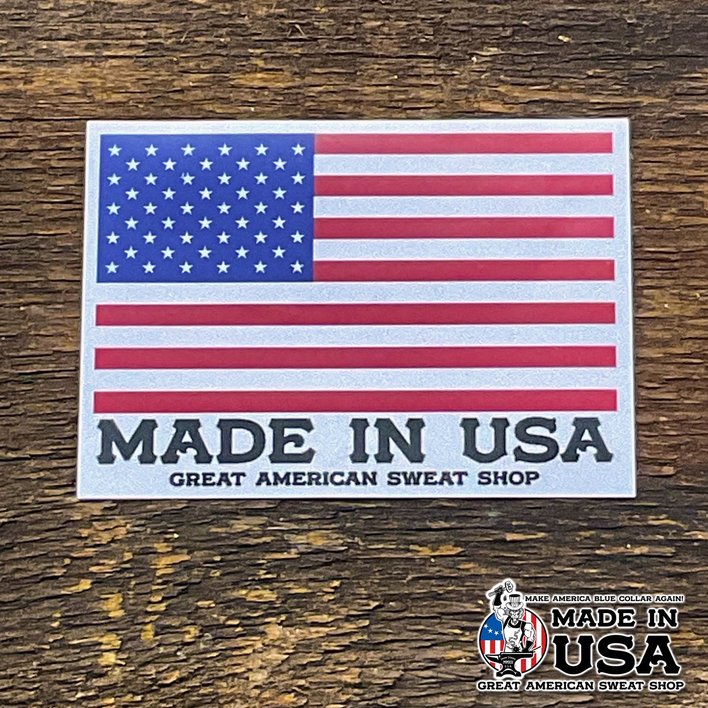 Vinyl Sticker - USA Flag