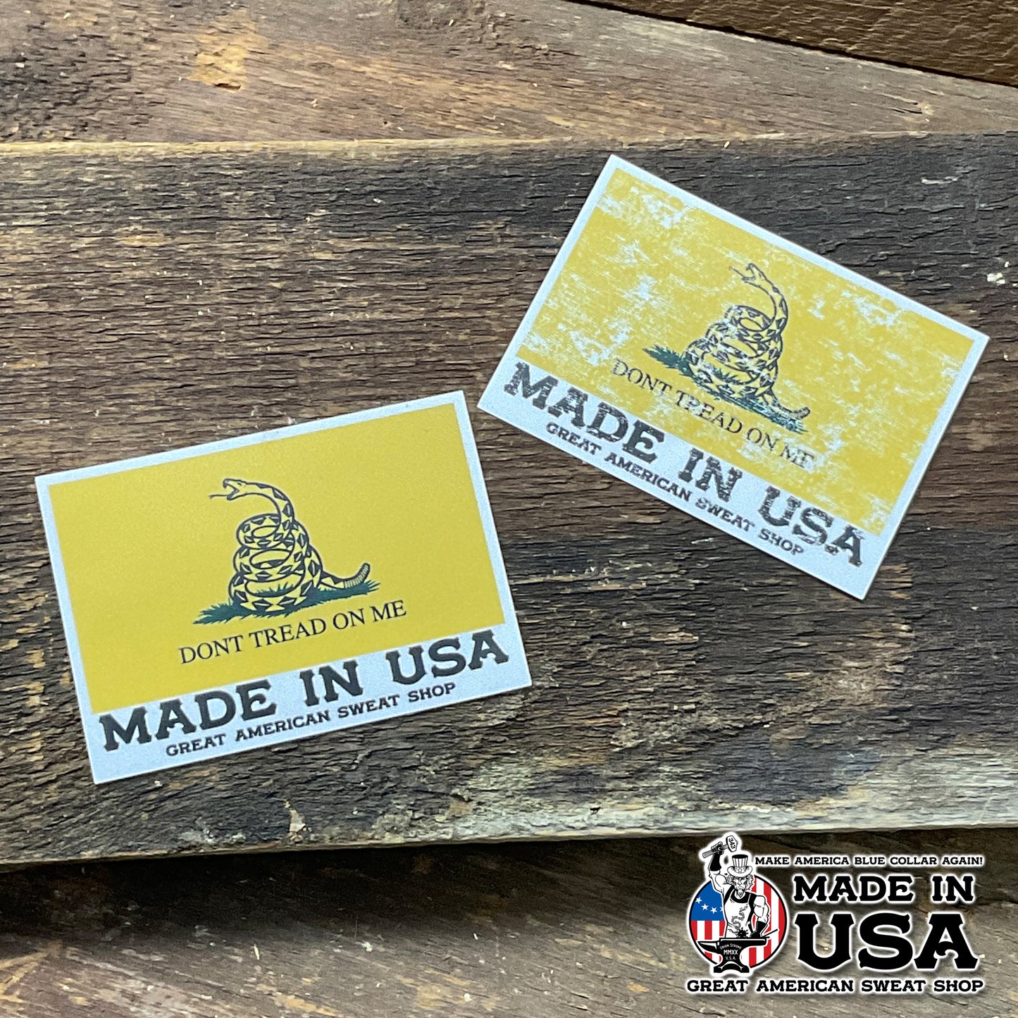 Vinyl Sticker - Gadsden Flag