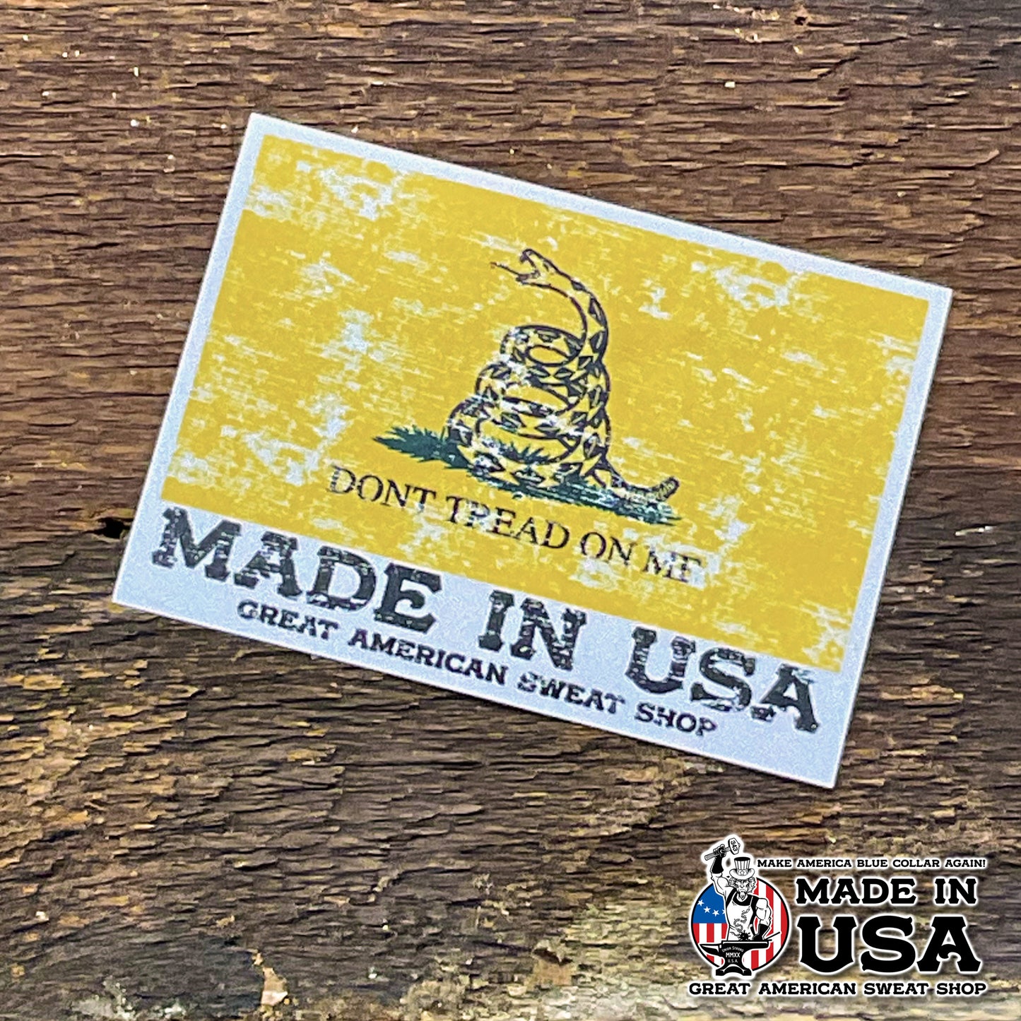 Vinyl Sticker - Gadsden Flag