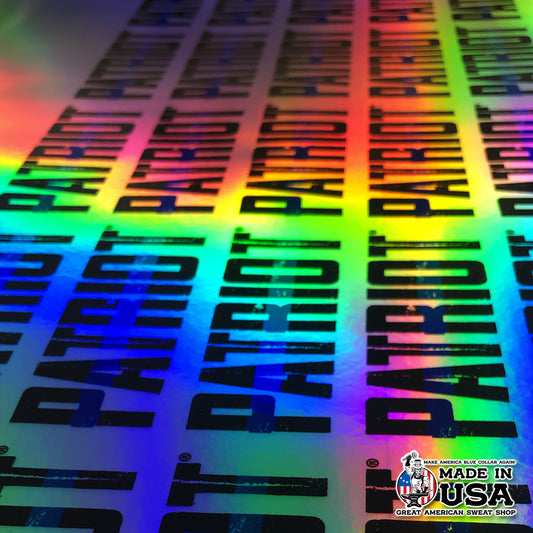 Bulk Custom Holographic Stickers